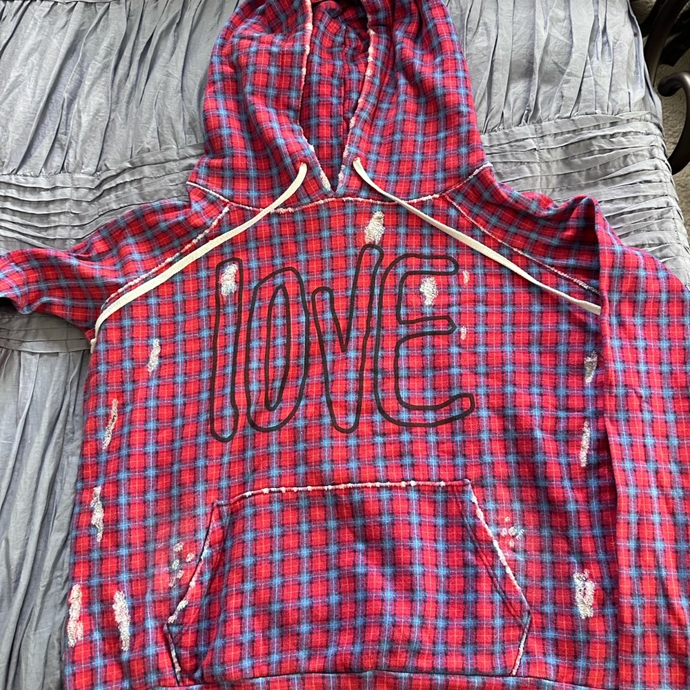 Frank and Eileen distressed hoodie